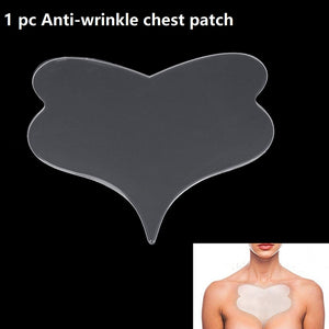 TTB  Patchs Anti-rides réutilisables en Silicone, pour visage, front, joues, cou, menton.