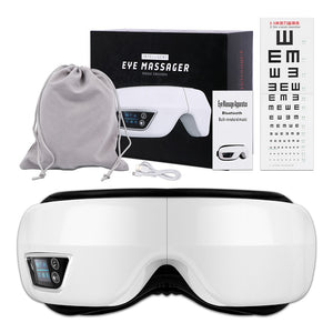 TTB   Masseur pour les Yeux  / Vibration Intelligente avec Support Bluetooth / Fatigue des Yeux