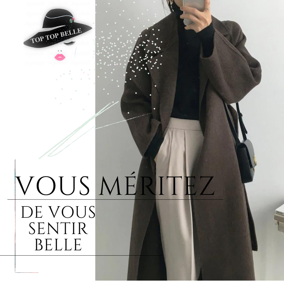 TTB   Manteau Chic long SWEET BABY / COLLECTION 2023